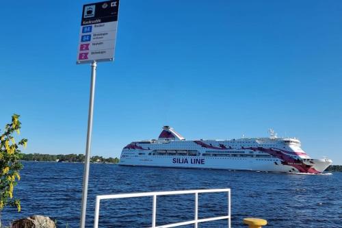 Strandnära skärgårdshus